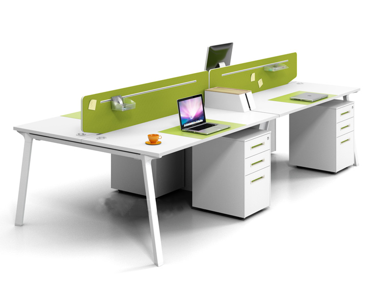 辦公家具E01四人工作站 辦公家具E01四人工作站