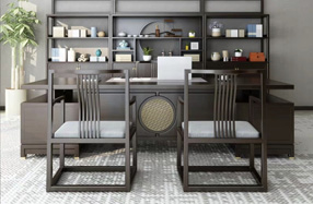 新中式辦公桌05 新中式辦公桌05