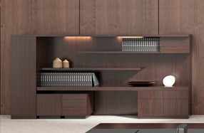 油漆實木文件柜品尊