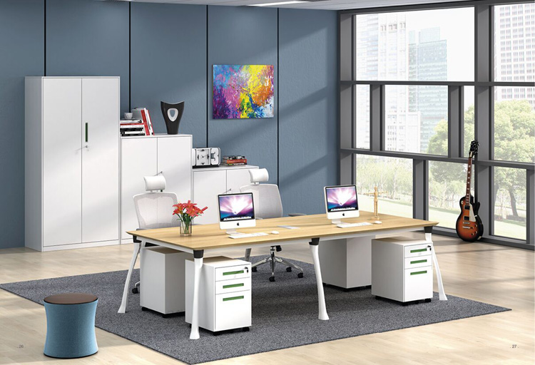 鋼制文件柜上下開(kāi)門(mén)縮詳情圖2